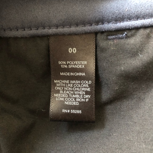 Mini velvet/suede button down skirt from Express - Picture 2 of 3